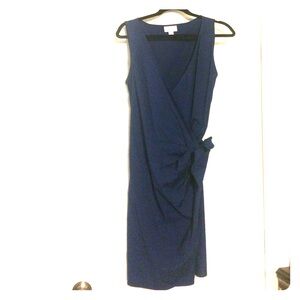 LOFT Blue Midi Dress